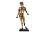 Untitled by Vergoldete Bronzestatuette des Antinoos, bronze, sold Dec 2018