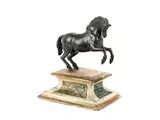 Untitled by Steigendes Pferd, bronze, offered Apr 2022