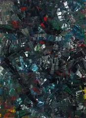 Composition by Jean Paul Riopelle, oil on canvas, sold Nov 2017