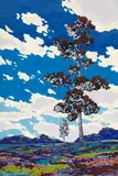 The Rock Elm by Frank Hans Johnston, tempera on illustration board, sold Oct 2017