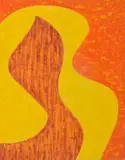 Sans titre by Fernand Leduc, 1968, pastel on paper, sold Sep 2017
