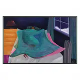 Sleeping Boy by Yvette Watson, Alkyds on board, sold Feb 2022