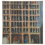 Arcade Facade by George Deem, Oil on canvas, sold Feb 2022