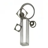 Kinetic Sculpture by Bruce Stillman, Steel, sold Feb 2022
