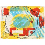 Untitled by Sam Middleton, Lithograph in colors, sold Feb 2022