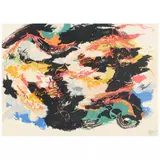 Dans la Tempête by Karel Appel, Lithograph in colors, sold Feb 2022