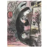 L'Inspire by Marc Chagall, Lithograph in colors, sold Feb 2022