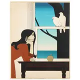 Atalanta by Will Barnet, Screenprint in colors, sold Feb 2022