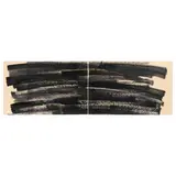 Two Points of View in One (diptych) by Victor Umnov, India ink on paper, sold Feb 2022
