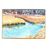 Hogback in January by Tom Thorsen, Acrylic on canvas, sold Feb 2022