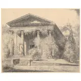 Playmakers’ Theater, North Carolina State University [University of North Carolina at Chapel Hill], Chapel Hill, North Carolina by Louis Orr, Etching, sold Feb 2022