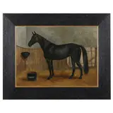 Portrait of the Horse "Sarah by Thomas Dalton Beaumont, Oil on canvas (lined), sold Jan 2022