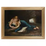 St. Mary Magdalene after Pompeo Batoni by Lula Ross, Oil on canvas, sold Jan 2022
