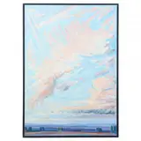 Grand Ciel (Big Sky) by Adrianus Remiens, Acrylic on canvas, sold Jan 2022