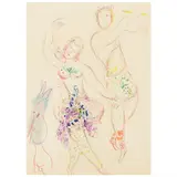 Le Ballet: Daphnis et Chloe by Marc Chagall, Lithograph in colors, sold Jan 2022