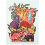 Cat Kins by Judith Bledsoe, Lithograph in colors, sold Jan 2022