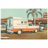 Town and Country by Ralph Goings, Lithograph in colors, sold Jan 2022