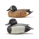 Pair of Decorative Duck Decoys by Ben Heinemann, Contemporary, sold Dec 2021