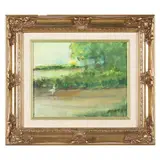 A Plein Air Painting of a Southeastern Marsh by Marta Torrey, Oil on canvas, sold Dec 2021
