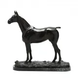 Standing Horse With Docked Tail by Otto Richter, Cast bronze, sold Dec 2021