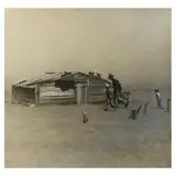 Dust Storm, Cimarron County, Oklahoma (1936) by Arthur Rothstein, Gelatin silver print, sold Dec 2021