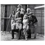Reno, Nevada (Marilyn Monroe and the Cast of "The Misfits") by Elliott Erwitt, Gelatin silver print, sold Dec 2021