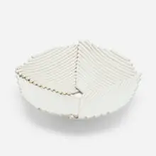 Samos centerpiece by Enzo Mari, 1973, glazed porcelain, sold Jun 2022