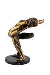 Untitled by Tom Bennett, Bronze Abstract Figural Nude Sculpture, offered Aug 2026