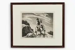 Untitled by Thomas Hart Benton, lithograph, offered Sep 2026