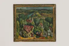 Untitled by Elof Wedin, oil on canvas, offered Sep 2026