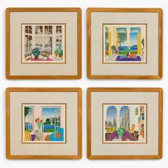 Untitled by Thomas McKnight, serigraph on paper, offered Sep 2026