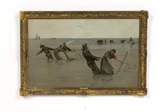 Untitled by George Sherwood Hunter, oil on canvas, offered Jun 2026