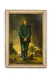 Untitled by Robert Springfels, oil on board, offered Jun 2026