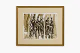 Untitled Abstract by Erwin Wending, ink, offered Jun 2026