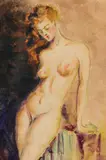 Untitled by Donald Purdy, watercolor on paper, offered Mar 2026