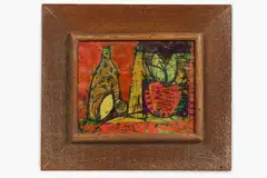 Untitled by David Alfaro Siqueiros, oil on board, offered Mar 2026