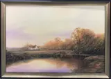 Untitled by Hilary Scoffield, oil on canvas, sold Apr 2022