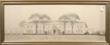 A Country Club for Cincinnati by John Finley Kirkpatrick, watercolor, sold Nov 2025