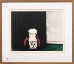 Untitled by Paul Wunderlich, lithograph in colors, sold Nov 2025