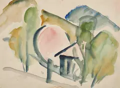 Untitled by Ram Kinker Baij, Ink and wash on paper, sold Sep 2022