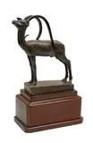 Untitled (Antelope) by Narayan Ganesh Pansare, Bronze, sold Feb 2023