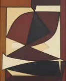 Sans titre by Victor Vasarely, 1949, Huile sur panneau d'isorel, sold Apr 2026
