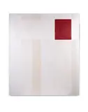 Signal red panel by Alan Uglow, 1979-82, Acrylique sur toile, sold Apr 2026