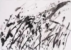 Sans titre by T'ang Haywen, Encre sur papier (diptyque), sold Apr 2026