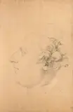 Portrait de Louis XVI de profil, étude pour l'écu de Calonne by Jean-Pierre Droz, Crayon noir, sold Mar 2026