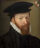 Portrait de Christoph Rosenhardt dit Glockengiesser à l'âge de 52 ans by Lorenz Strauch, Huile sur panneau, doublé, sold Feb 2026