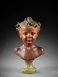 Buste d’enfant by Jean-Baptiste Antoine Champeil, Terre cuite, sold Feb 2026