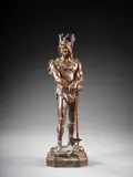 Gaulois by Didier Début, Bronze à patine médaille, sold Feb 2026