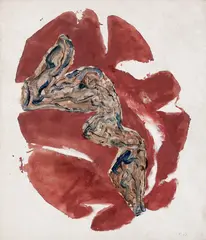 Meun by Simon Hantaï, 1967, Huile sur toile, sold Apr 2026