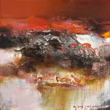 Aube naissante by Wang Yan Cheng, 2010, Huile sur toile, sold Apr 2026